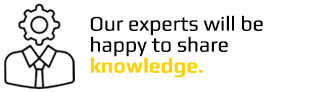 our experts will be happy to share knowledge